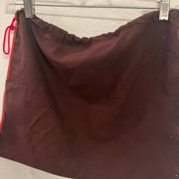 Coach Dark Brown Bag with Red Accents - Picture 14 of 15